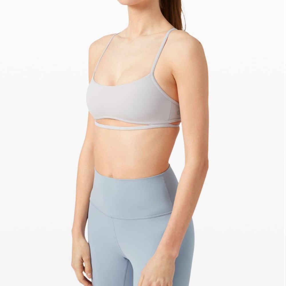 Lululemon Quiet Within Bra Iced Iris